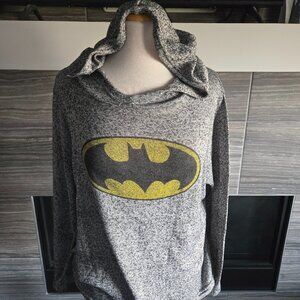 Lightweight Batman Logo Hoodie – Size XL – Ladies – Great Condition